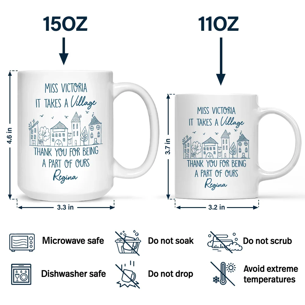 Thank You For Being A Part Of Ours - Personalized Mug - Image 4
