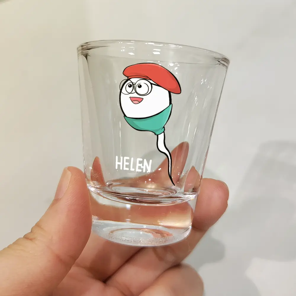 Thank You For Not Shooting Blanks - Personalized Shot Glass - Image 3