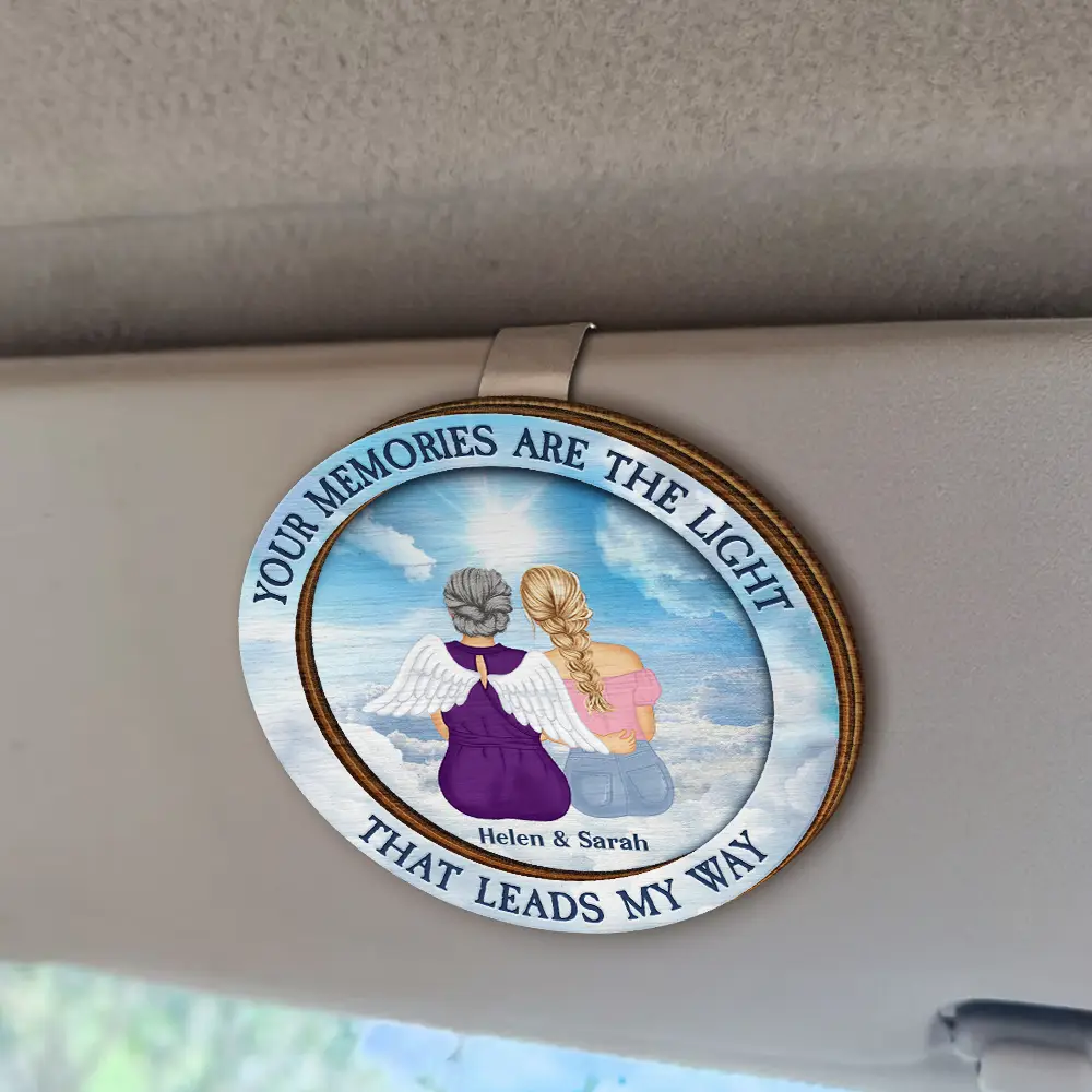 That Leads My Way - Personalized Custom Shaped Car Visor Clip - Image 2