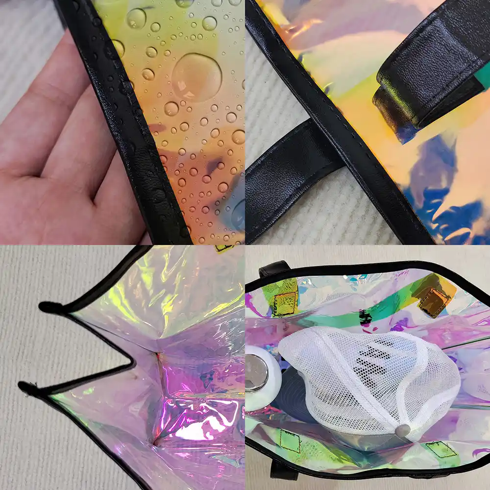 The Beach Is Calling And I Must Go - Personalized Holographic Tote - Image 4