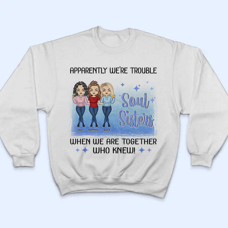 The Bond Between Sisters & Brothers Never Broken - Gift For Sibling & Best Friends - Personalized Custom T Shirt - Image 5