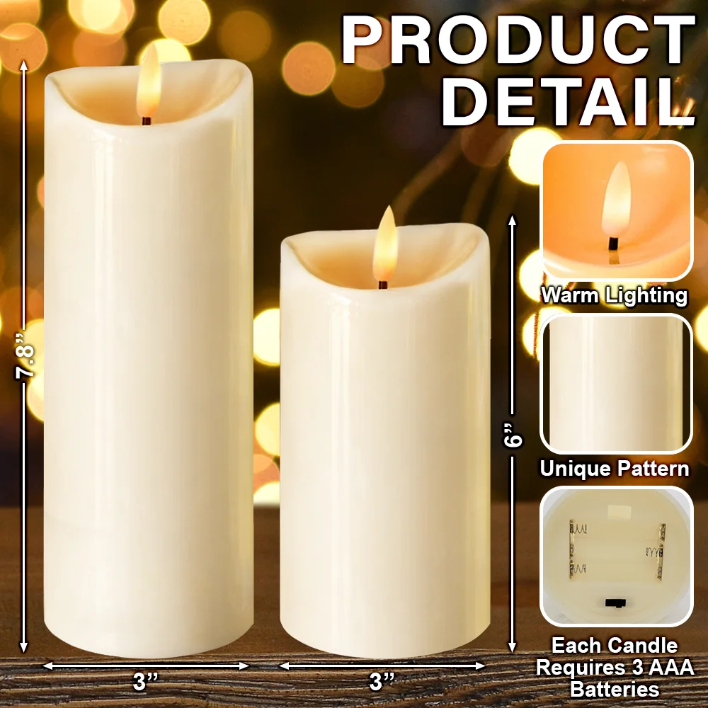 The Bond Between Us Will Always Be Strong - Personalized Flameless LED Candle - Image 5