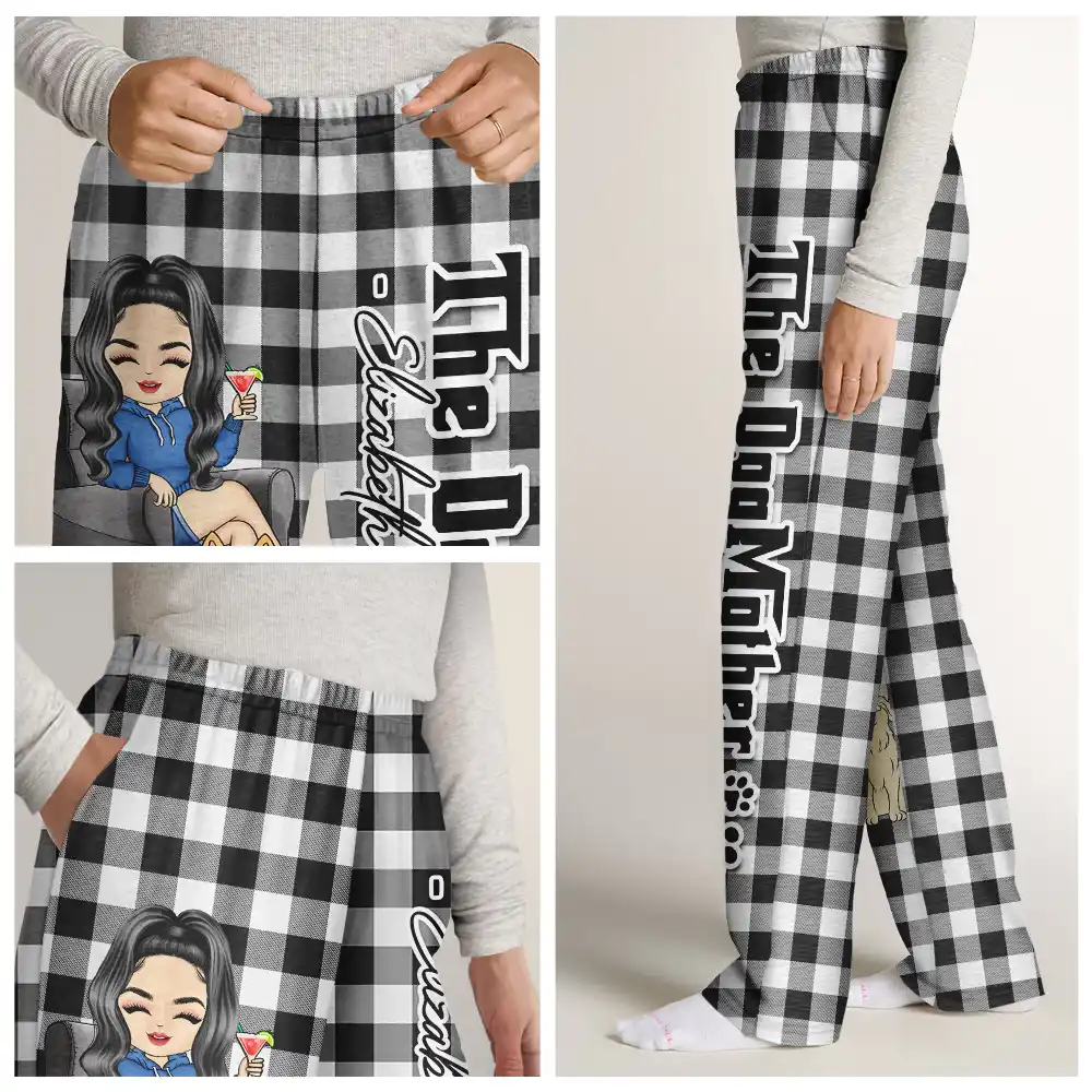 The Dog Mother - Personalized Pajama Pants - Image 7