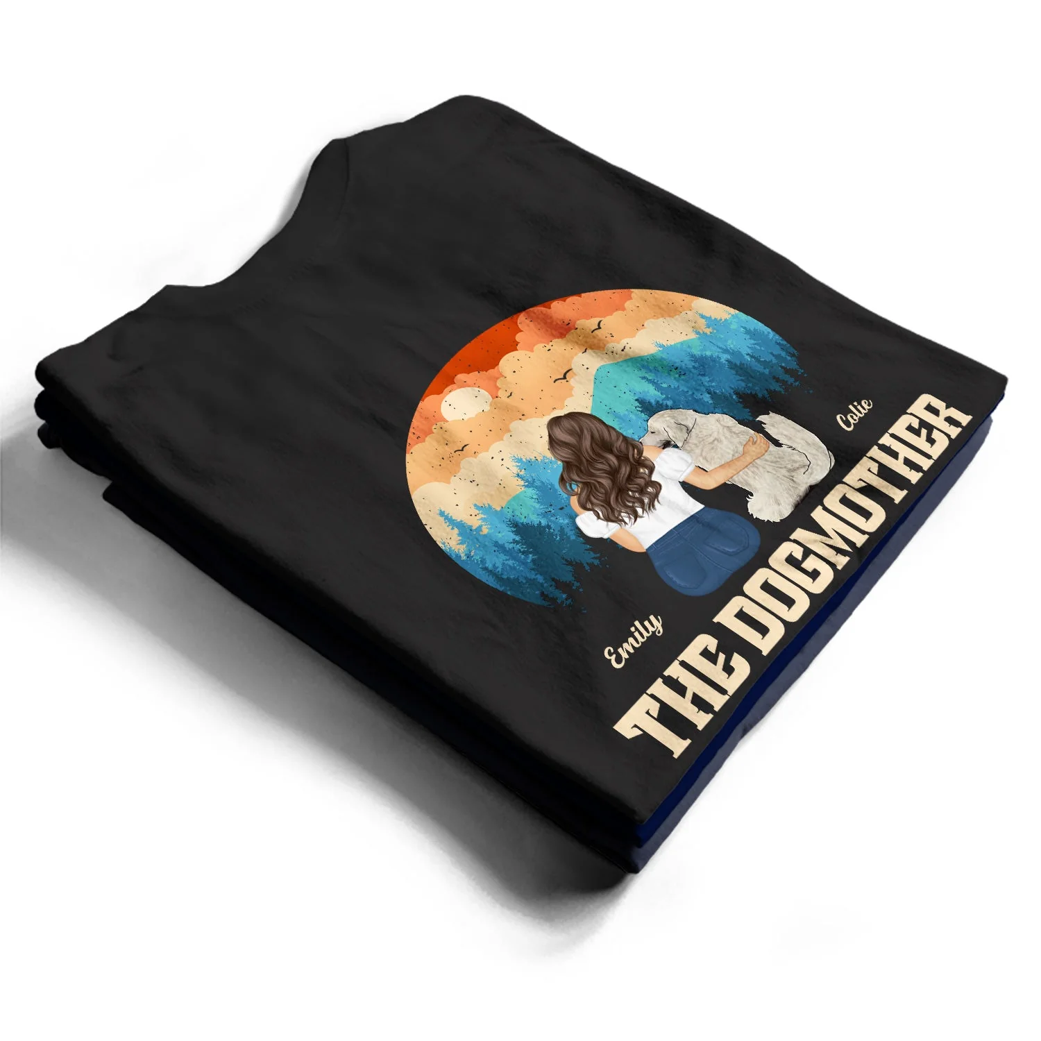 The Dogfather - Personalized T Shirt - Image 2