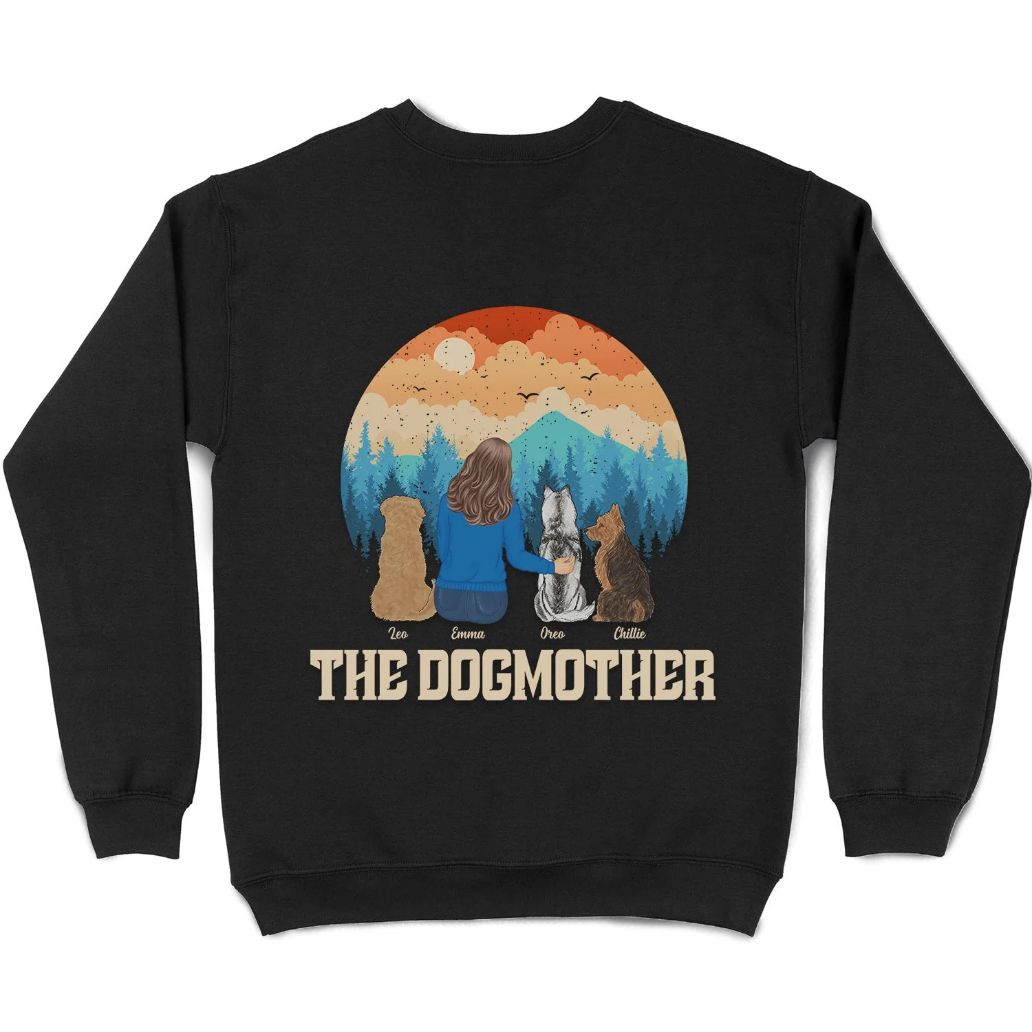 The Dogfather - Personalized T Shirt - Image 5