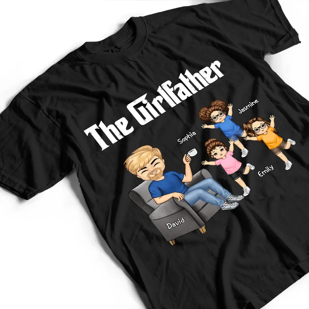 The Girlfather - Personalized T Shirt - Image 3