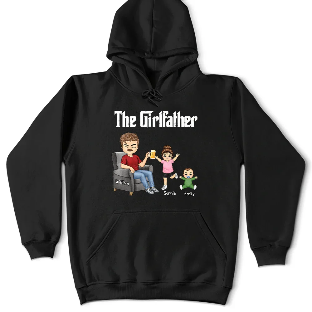 The Girlfather - Personalized T Shirt - Image 4