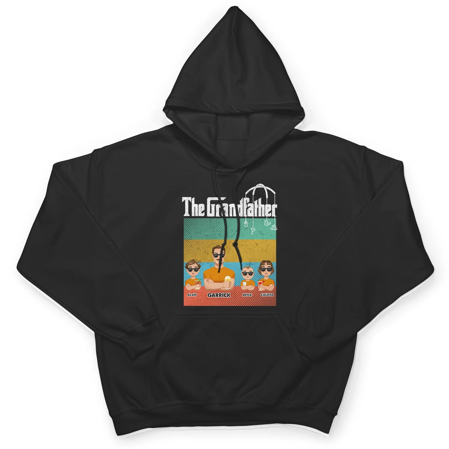 The Grandfather - Personalized T Shirt - Image 4