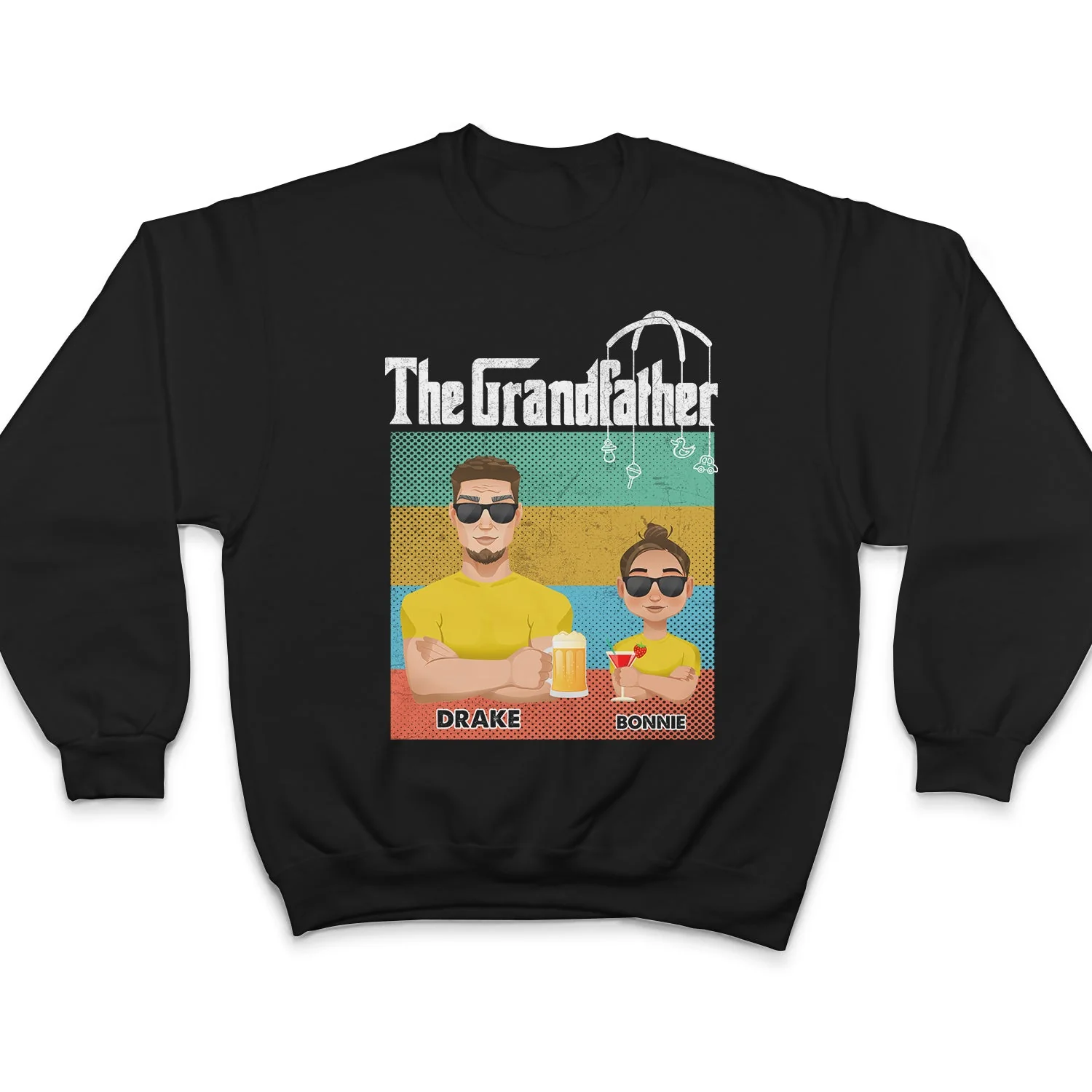 The Grandfather - Personalized T Shirt - Image 5