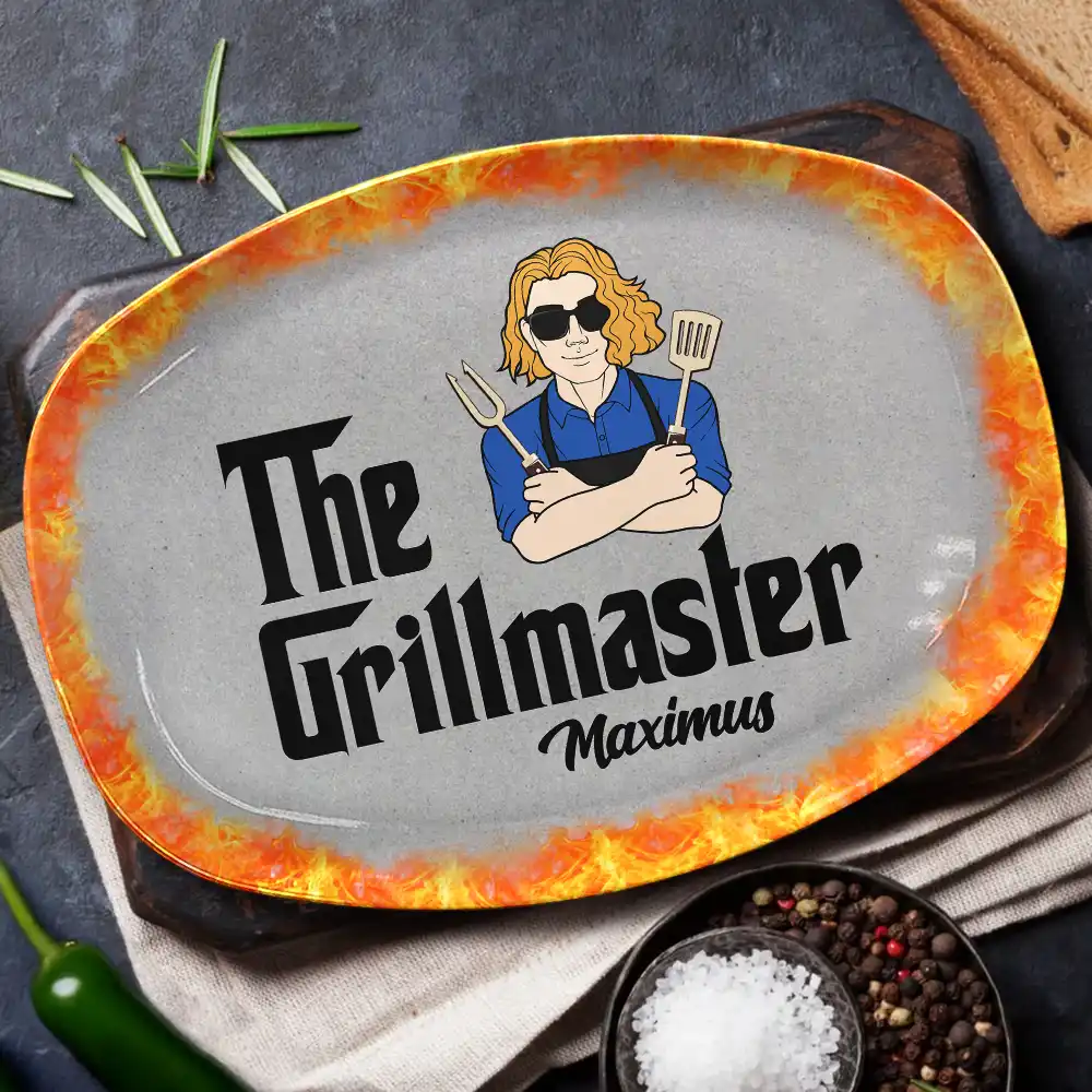 The GrillFather Master - Personalized Plate - Image 2