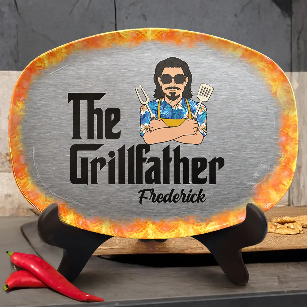 The GrillFather Master - Personalized Plate - Image 3