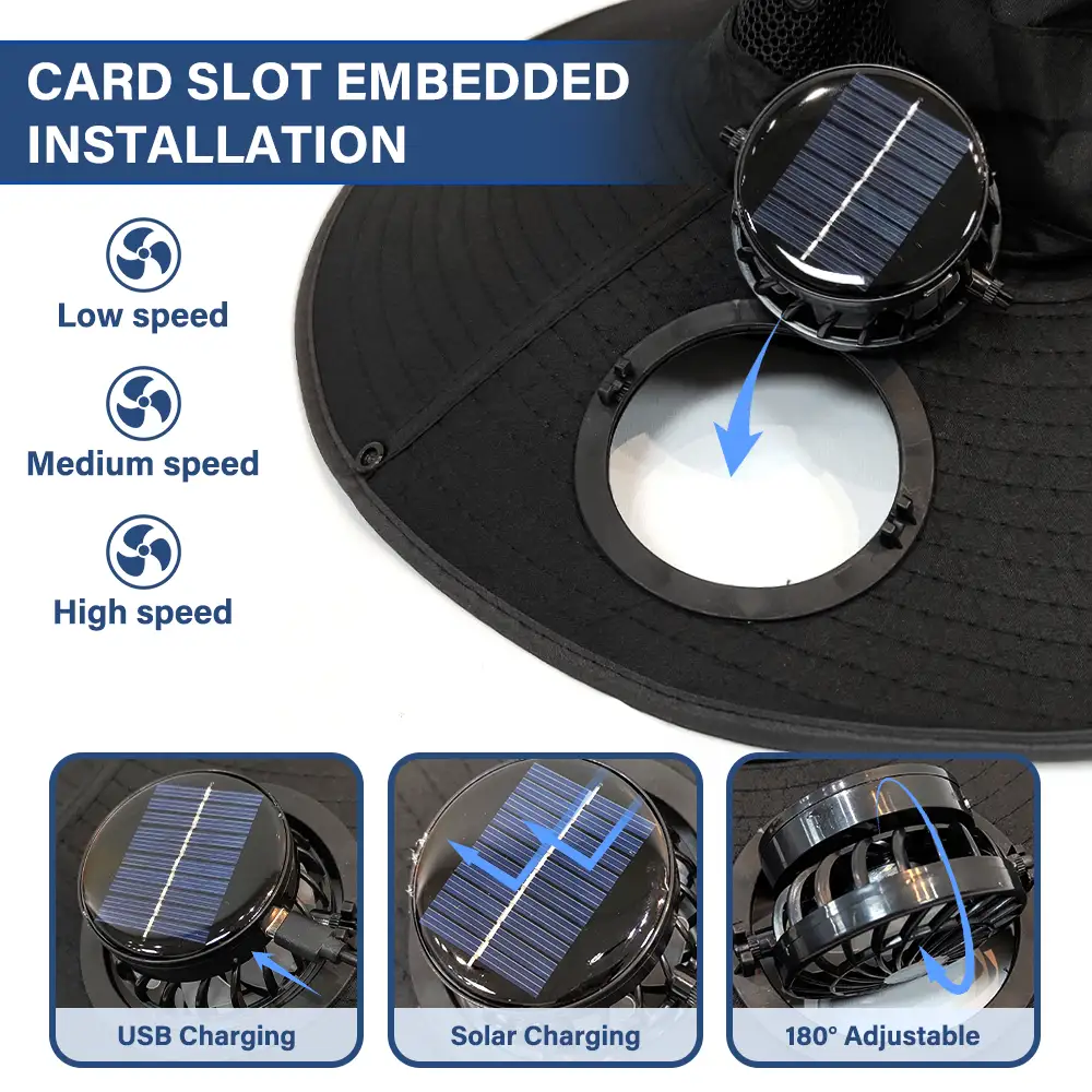 The Legend Has Retired Not My Problem Anymore - Personalized Solar Fan Hat - Image 4