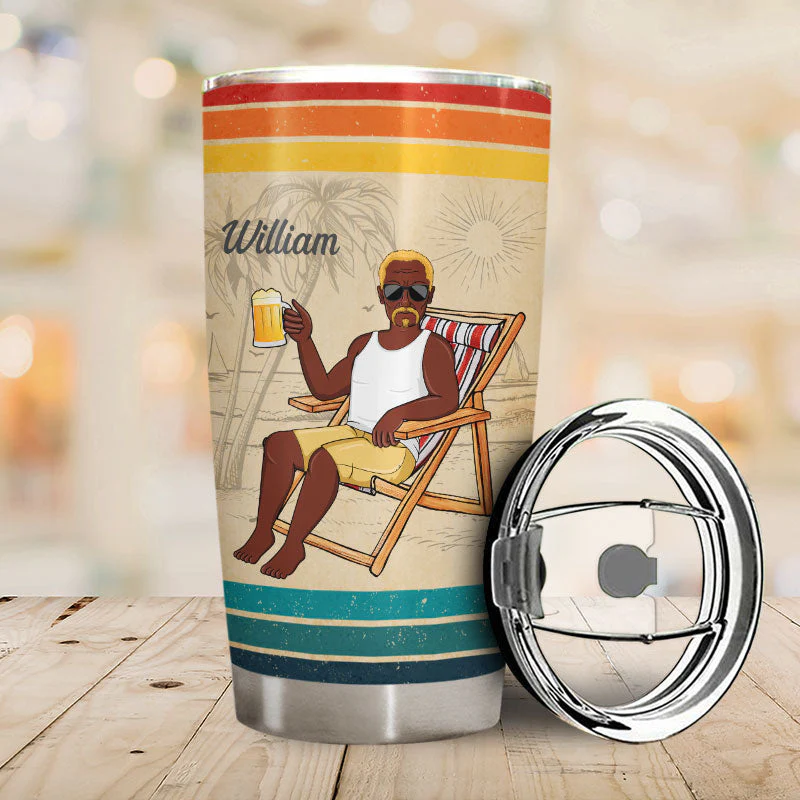 The Legend Has Retired Not My Problem Anymore Vintage - Retirement Gift - Personalized Custom Tumbler - Image 2