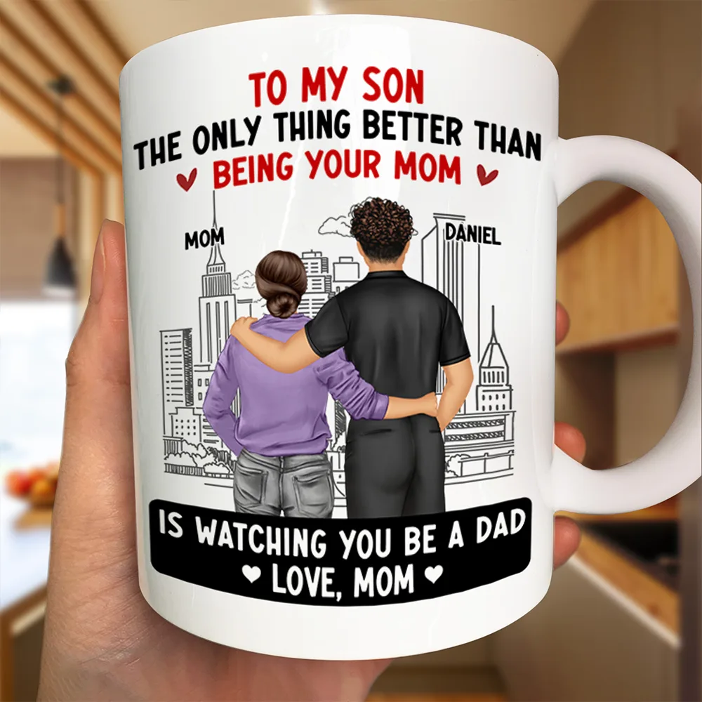 The Only Thing Better Than Being Your Parents Grandparents - Personalized Mug - Image 3