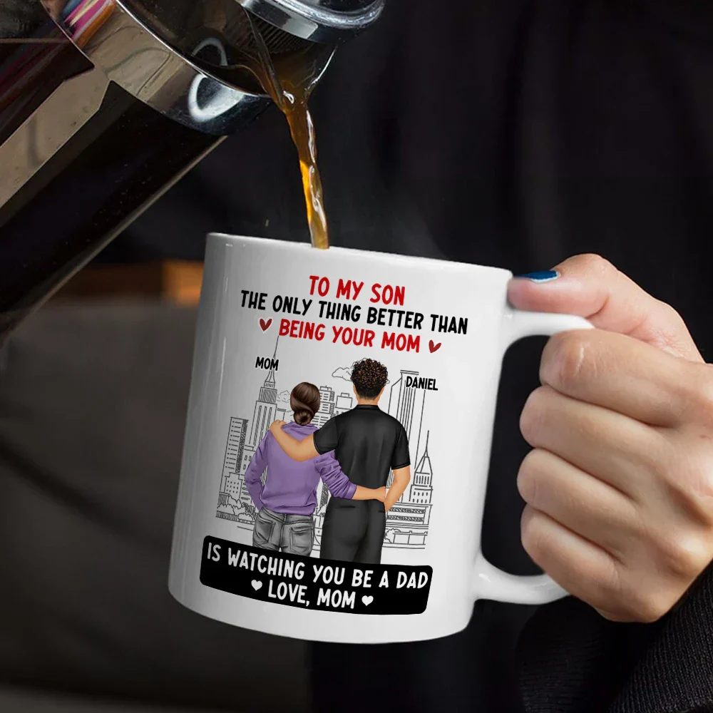 The Only Thing Better Than Being Your Parents Grandparents - Personalized Mug - Image 5