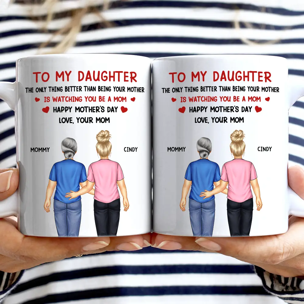 The Only Thing Better Than Having You As Daughter - Personalized Mug - Image 2