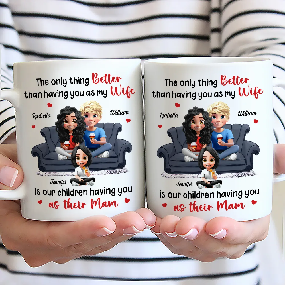 The Only Thing Better Than Having You As My Wife - Personalized Mug - Image 2