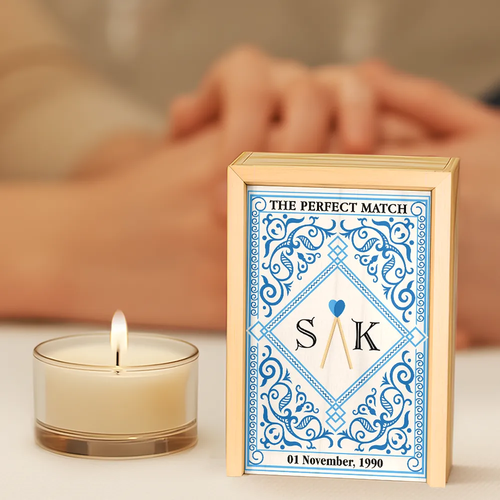 The Perfect Match - Personalized Wooden Matchbox - Image 5