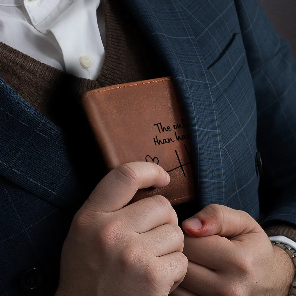 The Thing Better Than Having You As My Husband - Personalized Engraved Leather Wallet - Image 4