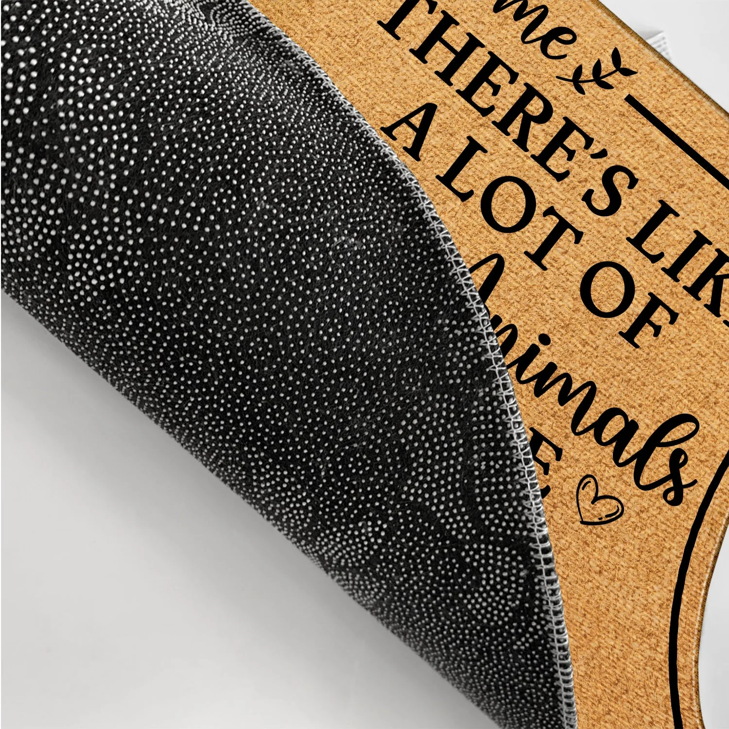 There's Like A Lot Of Kids In Here - Home Decor Gift For Husband, Wife, Couple, Pet Lovers - Personalized Custom Doormat - Image 3
