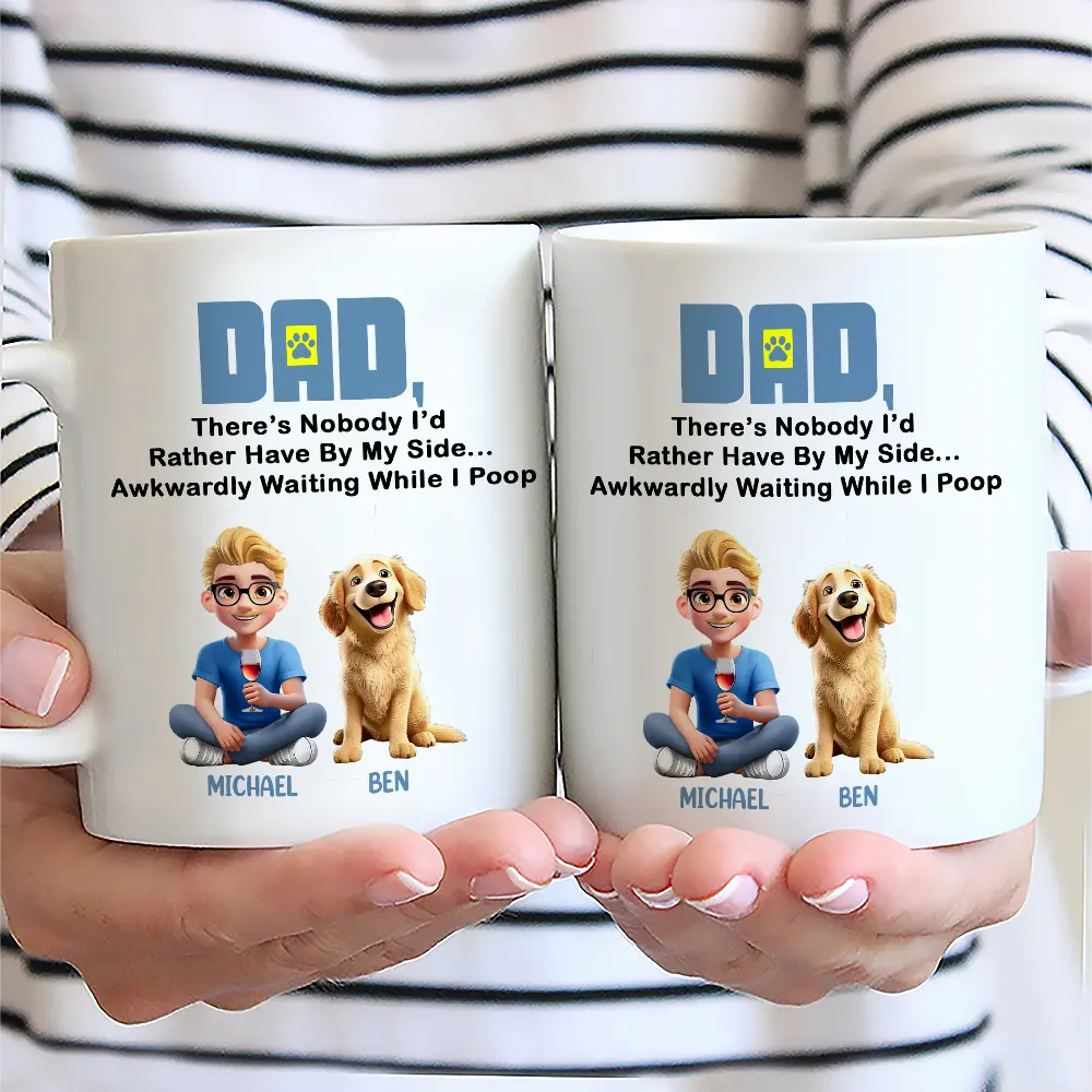 There's Nobody I'd Rather - Personalized Mug - Image 2
