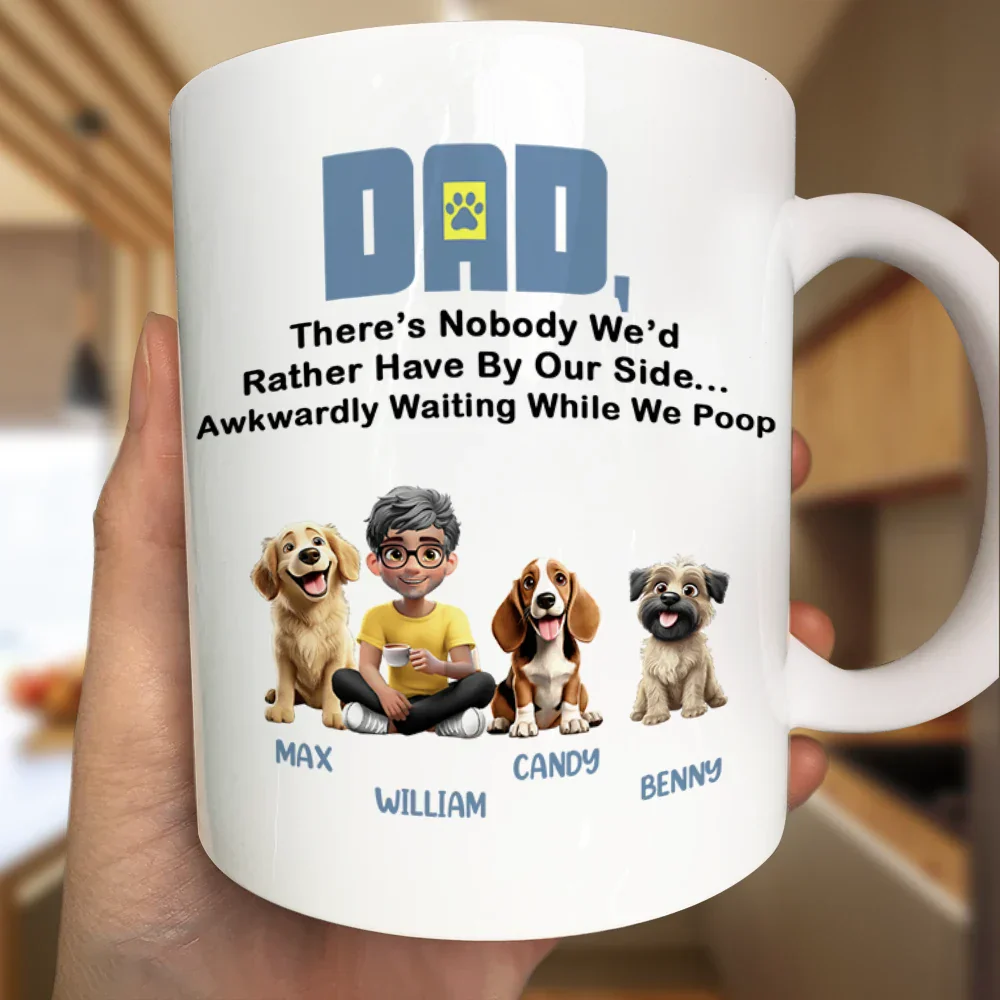 There's Nobody I'd Rather - Personalized Mug - Image 3