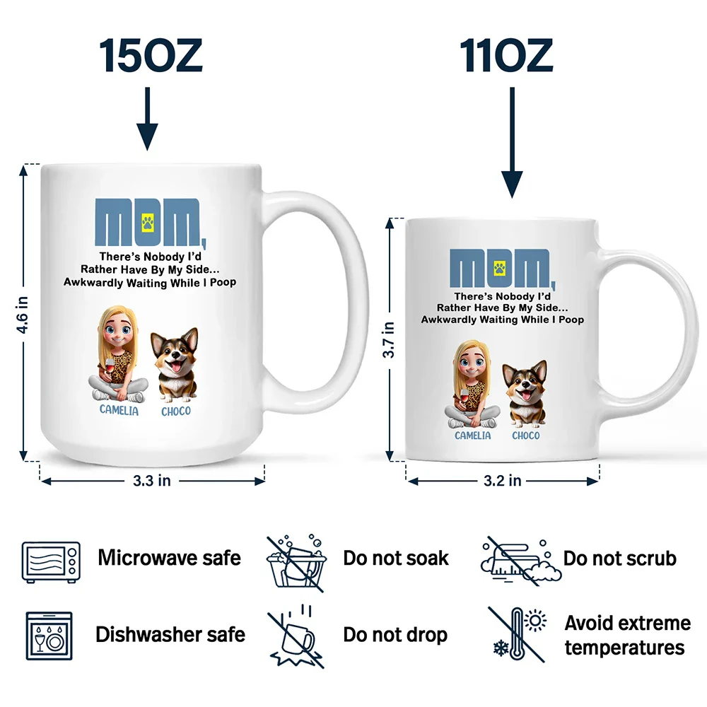 There's Nobody I'd Rather - Personalized Mug - Image 4