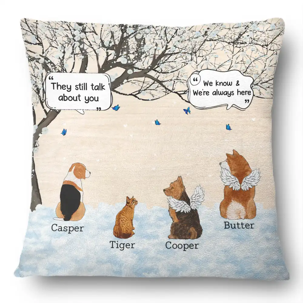 They Still Talk About You - Personalized Pillow