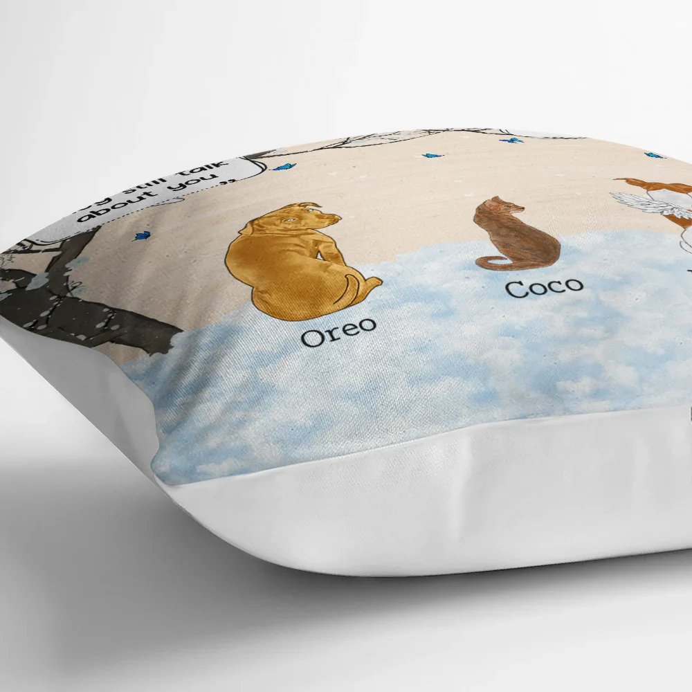 They Still Talk About You - Personalized Pillow - Image 3