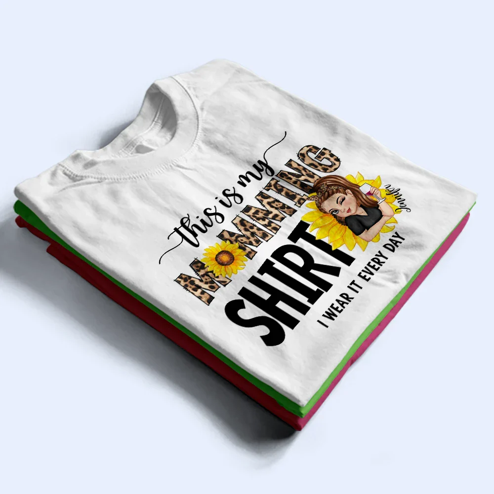 This Is My Momming Shirt - Personalized T Shirt - Image 2