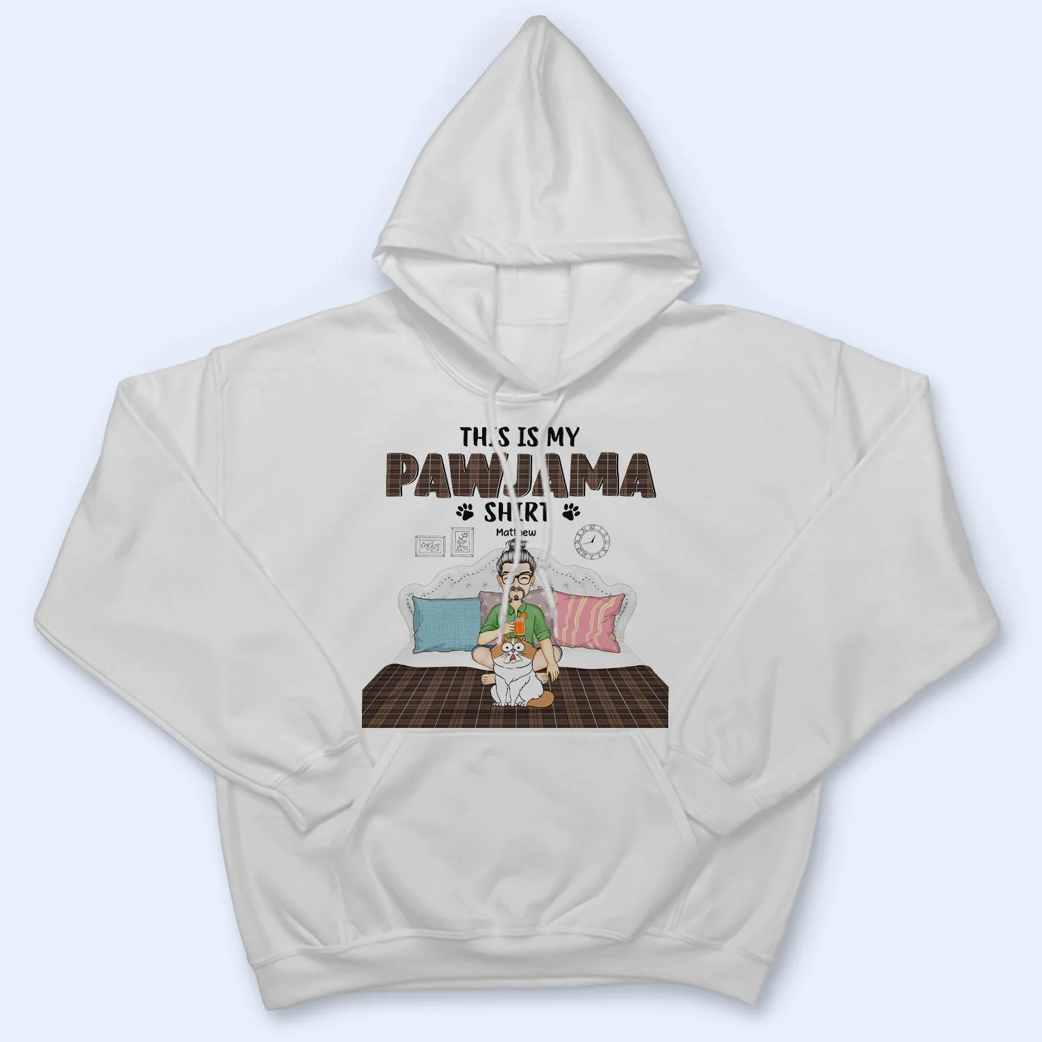 This Is My Pawjama Shirt - Gift For Pet Lovers - Personalized T Shirt - Image 4
