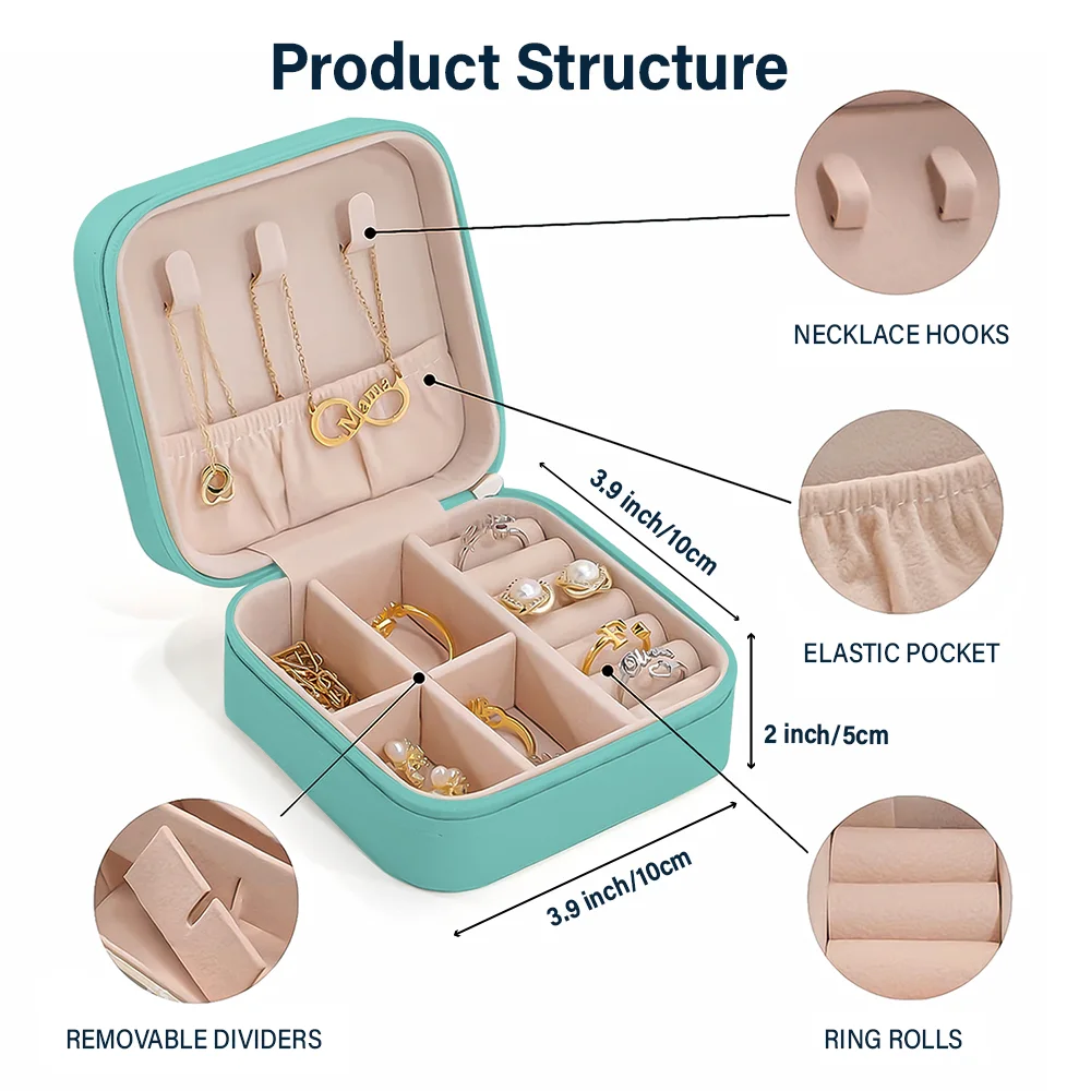 This Is My Traveling Jewelry Box - Personalized Jewelry Box - Image 5