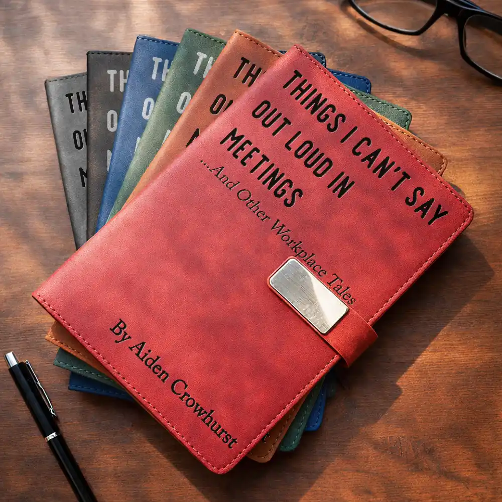 Times I Was Right - Personalized Leather Notebook Set - Image 3