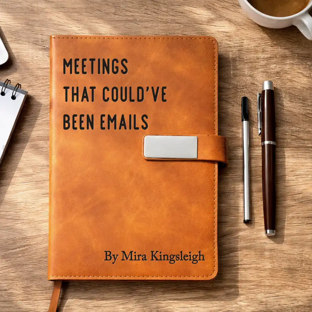 Times I Was Right - Personalized Leather Notebook Set - Image 4