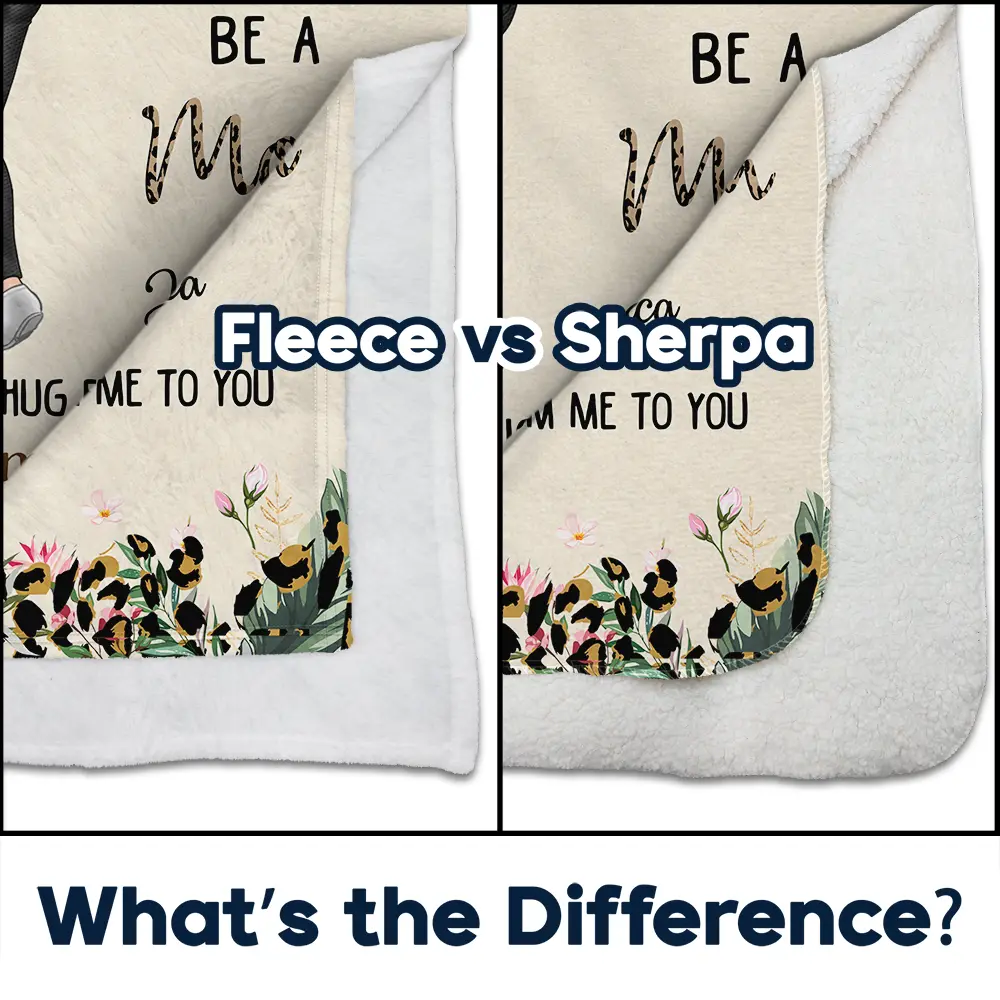 To My Daughter Better Than Being Your Mother - Personalized Fleece Blanket, Sherpa Blanket - Image 4