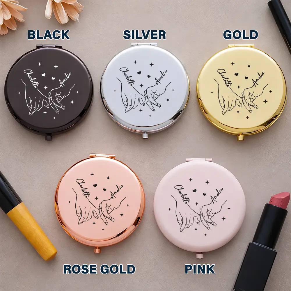 To My Daughter Hope You See What I See - Personalized Compact Mirror - Image 4
