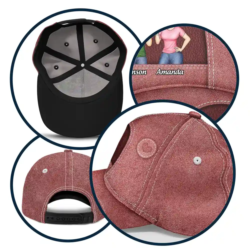 Together Since Couples - Personalized Classic Cap - Image 5