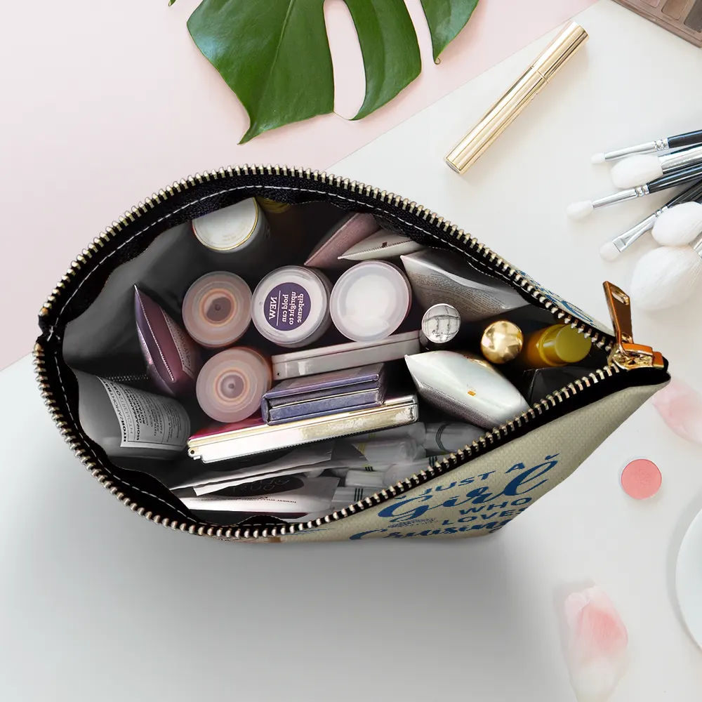 Travel All My Cruise Crap - Personalized Cosmetic Bag - Image 5