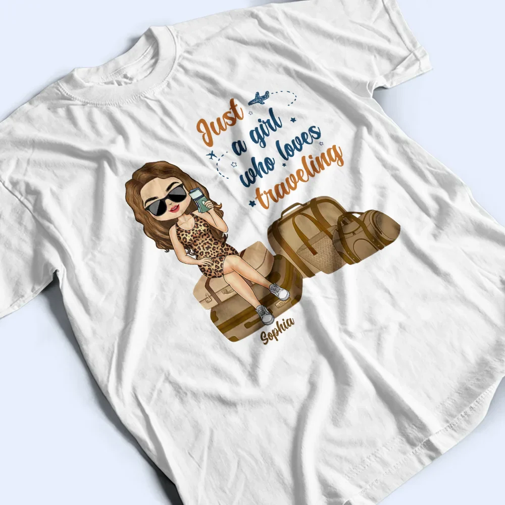 Travel Is My Therapy - Personalized T Shirt - Image 3