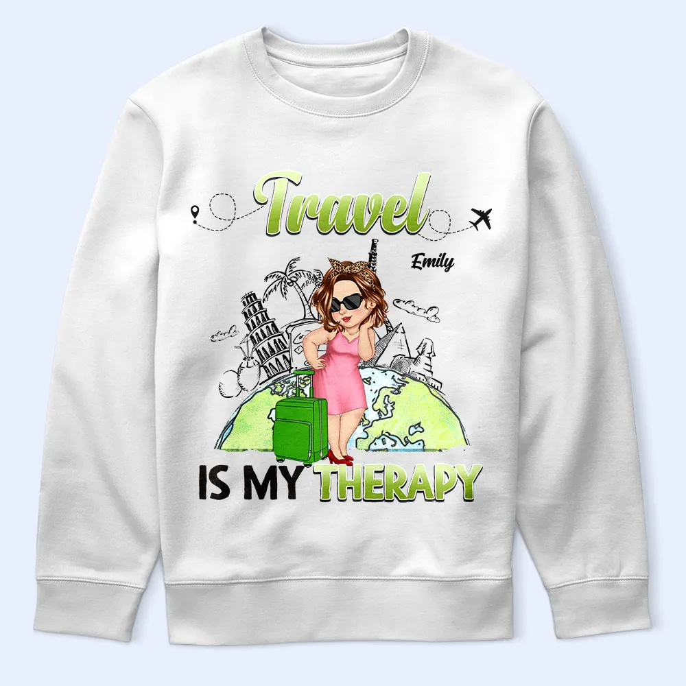 Travel Queen It's On My List - Personalized T Shirt - Image 5