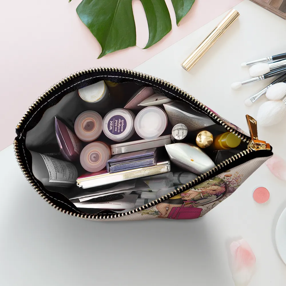 Travel The World - Personalized Cosmetic Bag - Image 5