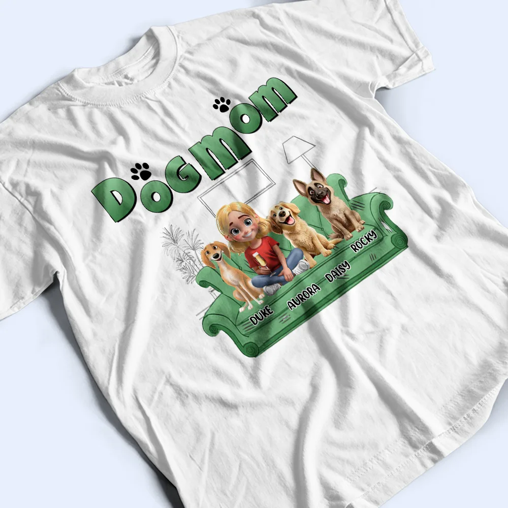 Treat Dealer 3D Effect Dogs - Personalized T Shirt - Image 3
