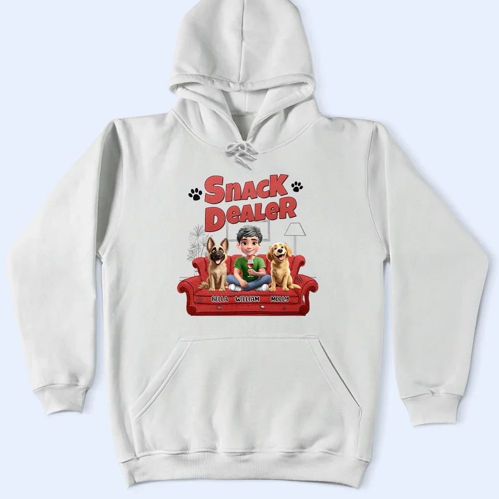 Treat Dealer 3D Effect Dogs - Personalized T Shirt - Image 4