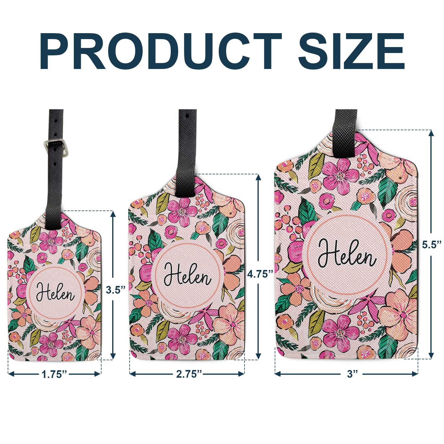 Tropical Name Tag - Gift For Traveling Lovers, Travelers - Personalized Luggage Tag - Image 5