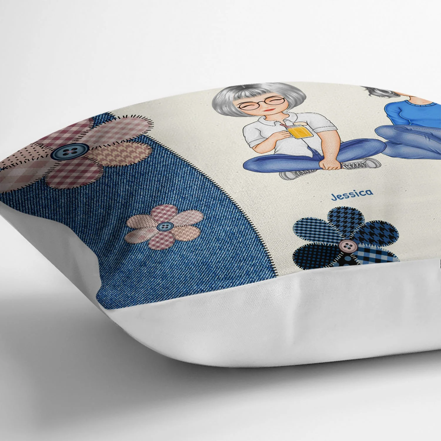 True Blessing To Me - Gift For Bestie - Personalized Pillow - Image 3
