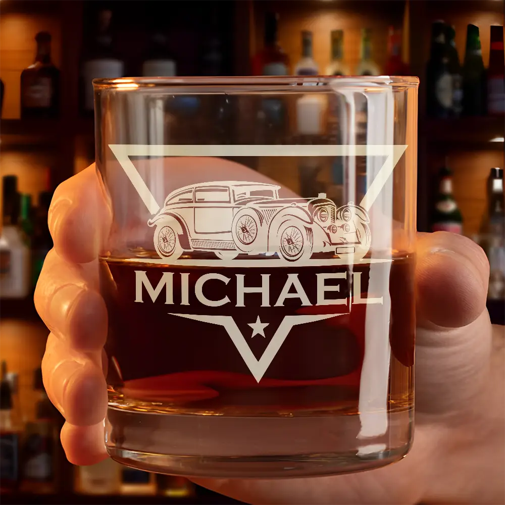 Turns Out I Like You A Lot - Personalized Engraved Whiskey Glass - Image 3