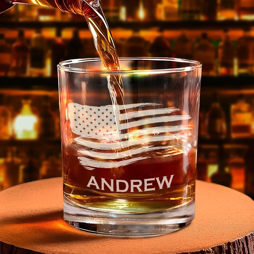Turns Out I Like You A Lot - Personalized Engraved Whiskey Glass - Image 5