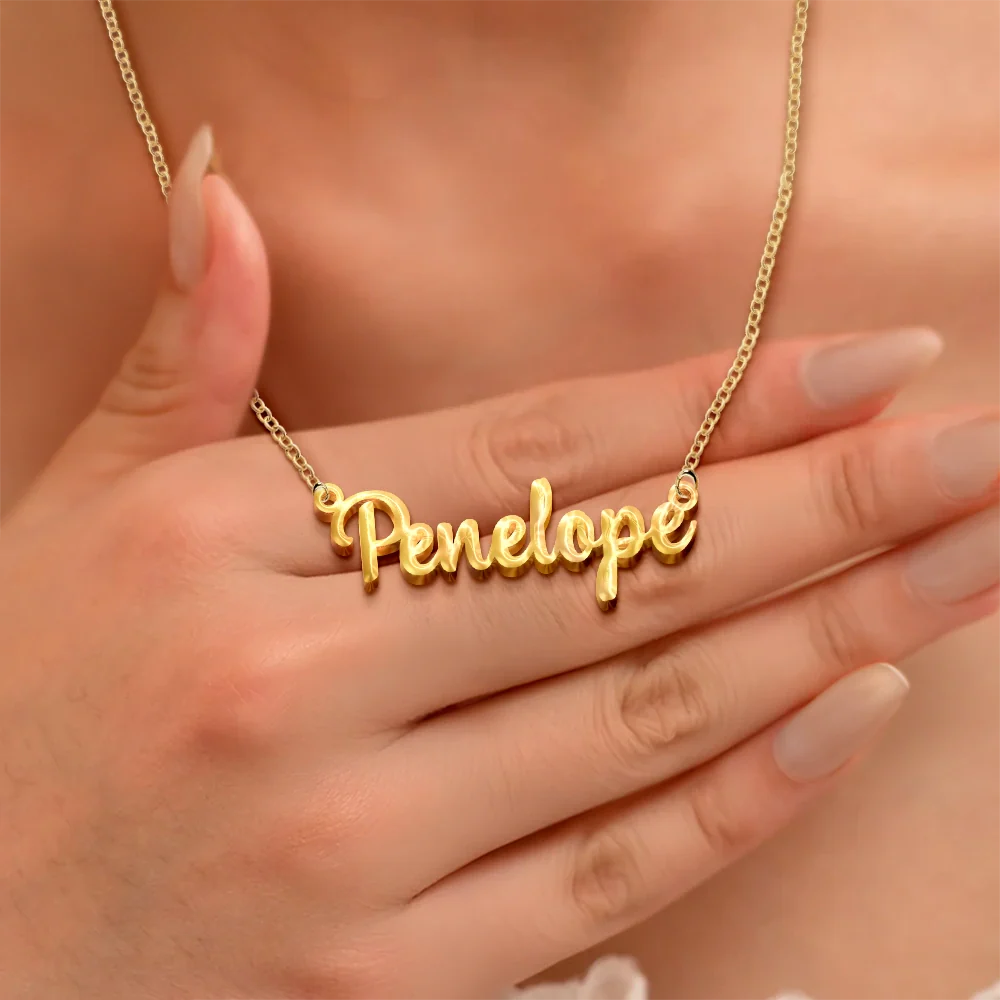 Unleash The Creativity And Design Your Own Name Jewelry - Personalized Letter Necklace - Image 3