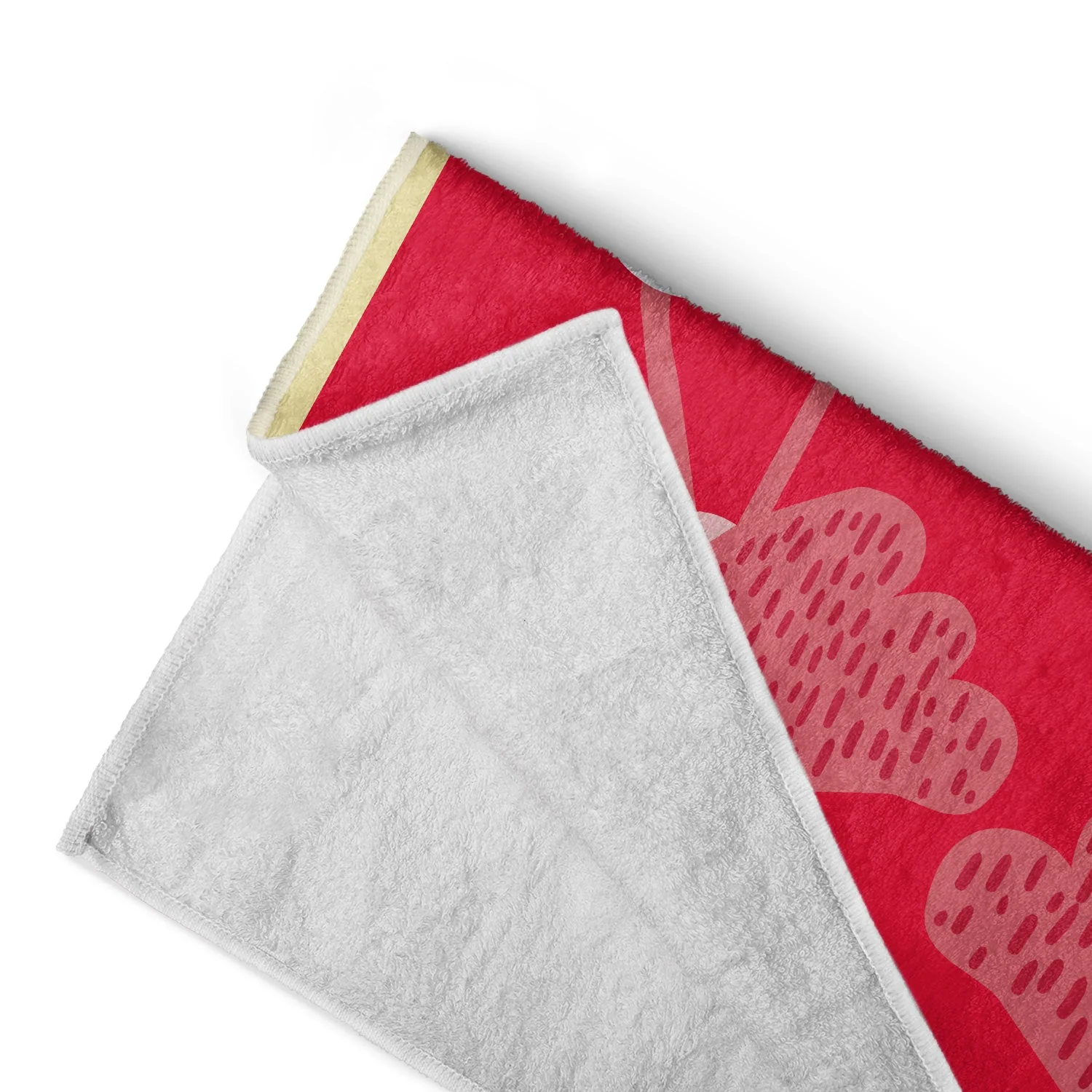 Vacation Stripe Flamingo Lobster Pineapple Shark - Birthday, Anniversary, Travel Gift For Woman, Man - Personalized Beach Towel - Image 4