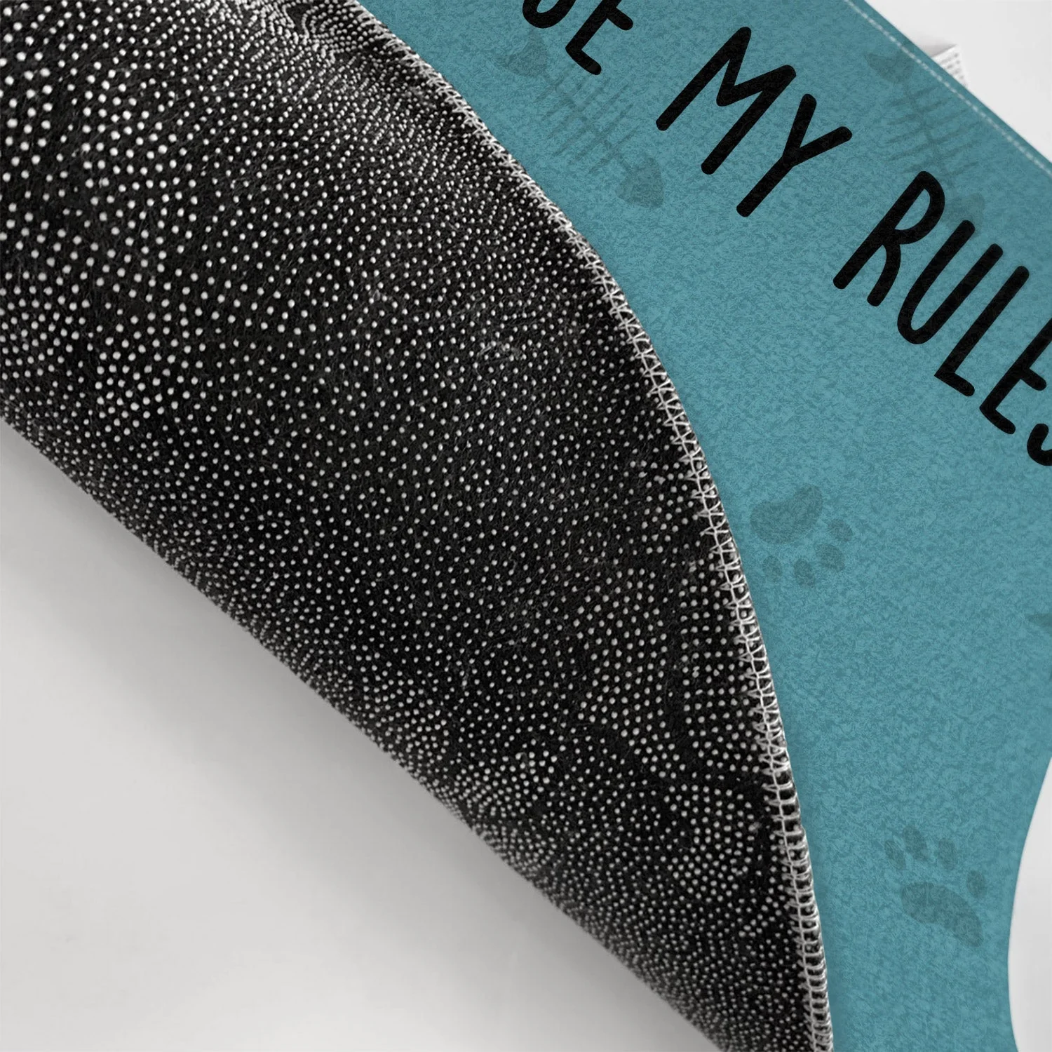 We Rule The House Dog Version - Home Decor, Birthday, Funny, Housewarming Gift For Dog Lovers - Personalized Doormat - Image 3